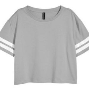 Varsity Striped Crop Top